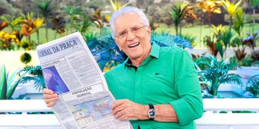 Carlos Alberto de Nóbrega no programa "A Praça é Nossa" (Foto: Divulgação/SBT) Carlos Alberto de Nóbrega no programa "A Praça é Nossa" (Foto: Divulgação/SBT)