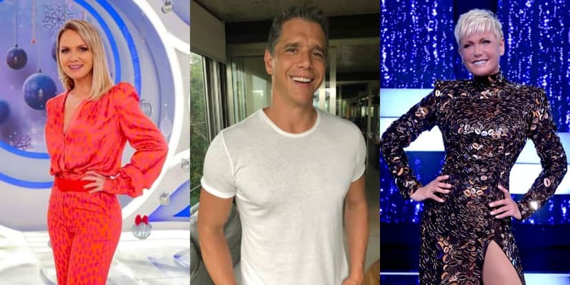 Eliana, Márcio Garcia e Xuxa podem ser os novos apresentadores do "Domingão do Faustão", da Globo (Reprodução) Eliana, Márcio Garcia e Xuxa podem ser os novos apresentadores do "Domingão do Faustão", da Globo (Reprodução)