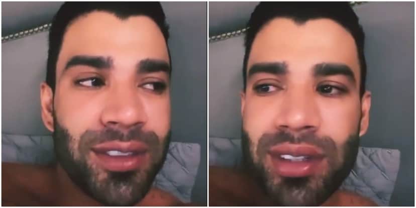Gusttavo Lima chora ao falar dos cinco anos da morte de sua mãe, dona Sebastiana Lima (Foto: Reprodução) Gusttavo Lima chora ao falar dos cinco anos da morte de sua mãe, dona Sebastiana Lima (Foto: Reprodução)