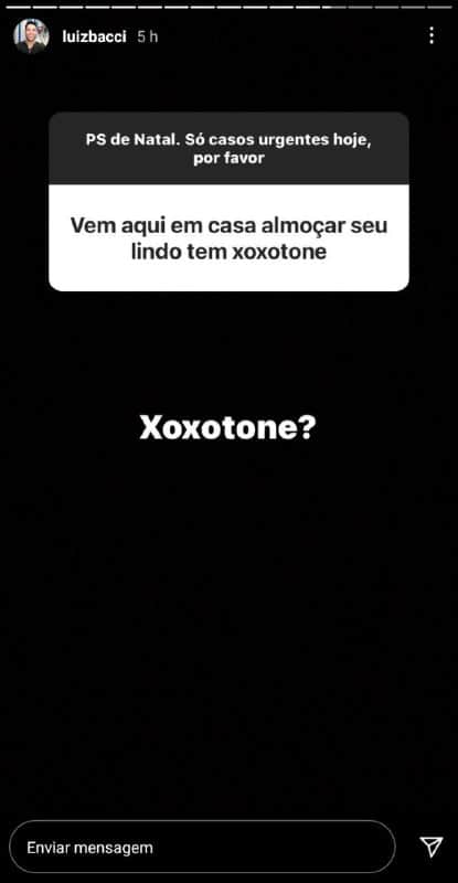Luiz Bacci expôs proposta indecente de uma mulher (Foto: Reprodução/ Instagram) Luiz Bacci expôs proposta indecente de uma mulher (Foto: Reprodução/ Instagram)