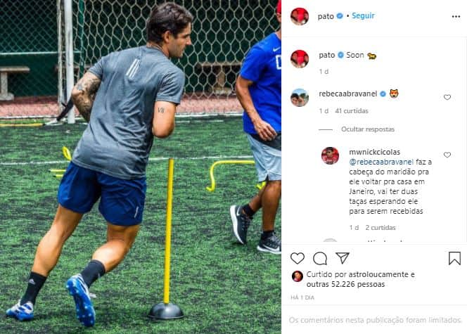Pato fez publicação enigmática nas redes sociais (Foto: Reprodução/Instagram) Pato fez publicação enigmática nas redes sociais (Foto: Reprodução/Instagram)
