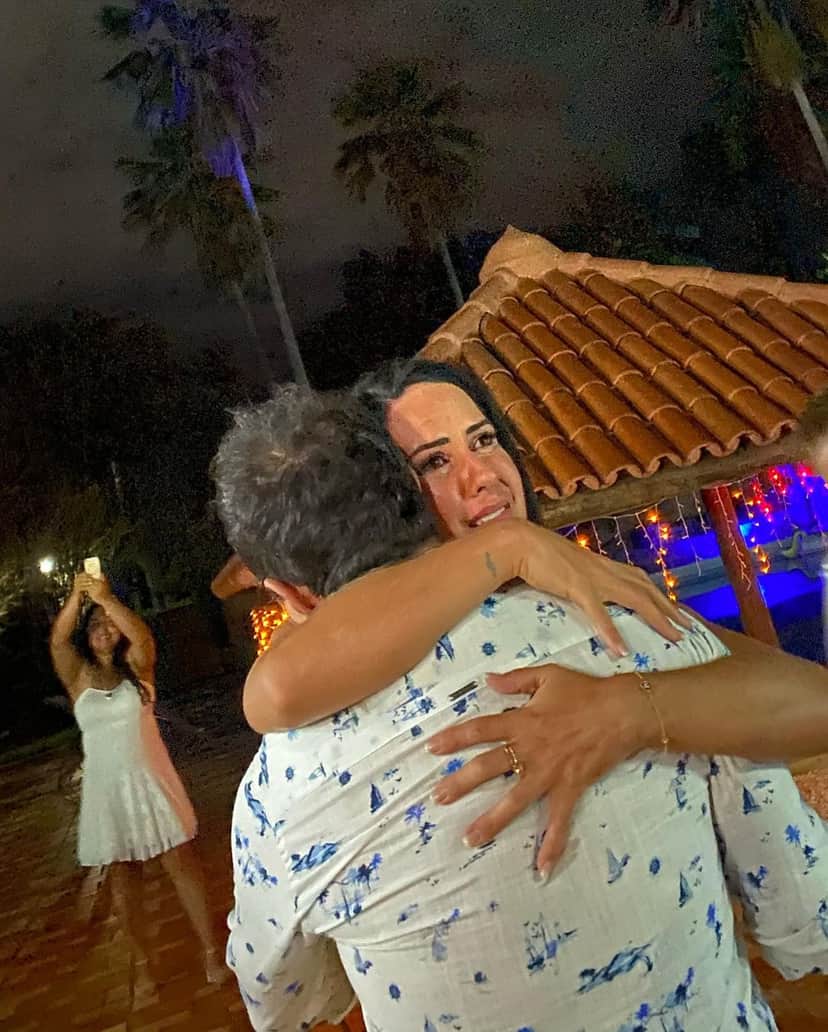 Graciele Lacerda chorou muito na virada de ano (Foto: Reprodução/Instagram) Graciele Lacerda chorou muito na virada de ano (Foto: Reprodução/Instagram)