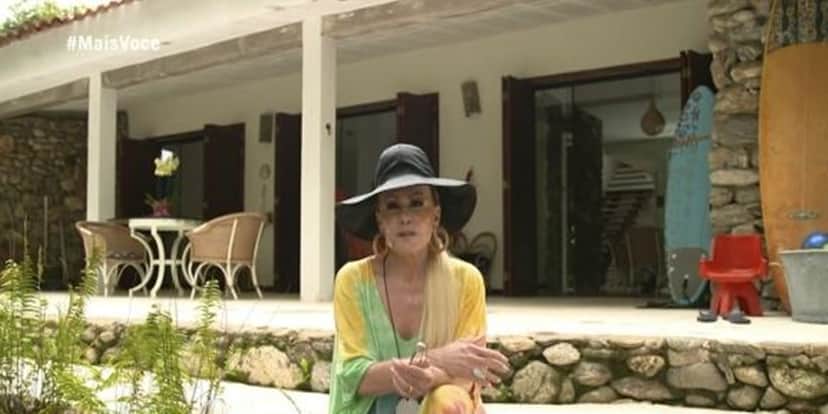 Ana Maria Braga mostrou casa na praia de Maresias, no litoral norte de São Paulo, no "Mais Você" (Foto: Reprodução/TV Globo) Ana Maria Braga mostrou casa na praia de Maresias, no litoral norte de São Paulo, no "Mais Você" (Foto: Reprodução/TV Globo)