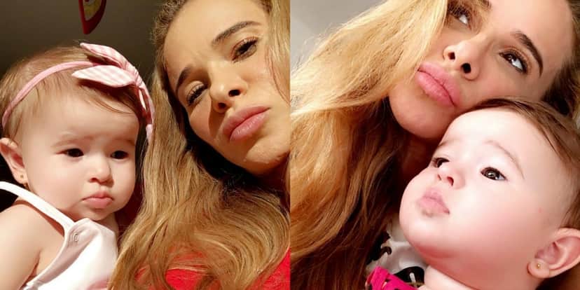 Apresentadora Dany Bananinha aproveita momentos com a filha após fazer cirurgia às pressas - Foto: Reprodução/Instagram Apresentadora Dany Bananinha aproveita momentos com a filha após fazer cirurgia às pressas - Foto: Reprodução/Instagram