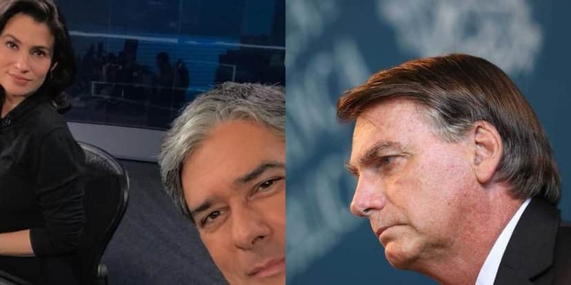 Bonner e Vasconcellos falam sobre queda de Bolsonaro e Bonner vai trabalhar de calça jeans Bonner e Vasconcellos falam sobre queda de Bolsonaro e Bonner vai trabalhar de calça jeans