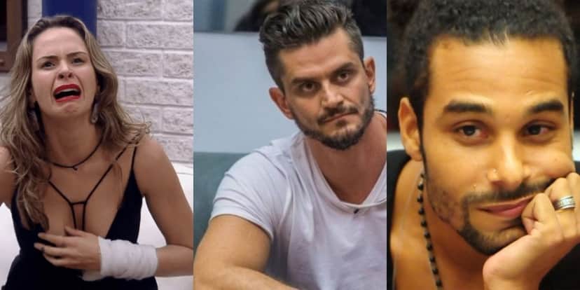 Ana Paula Renalt, Marcos Harter e Daniel Echaniz foram expulsos do BBB 