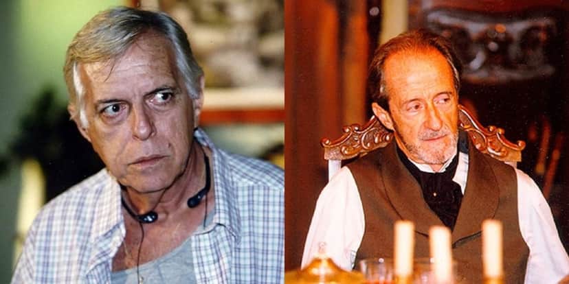 Oswaldo Loureiro e Nelson Dantas fazem parte dos atores de Celebridade que já nos deixaram (Foto: Reprodução) Oswaldo Loureiro e Nelson Dantas fazem parte dos atores de Celebridade que já nos deixaram (Foto: Reprodução)