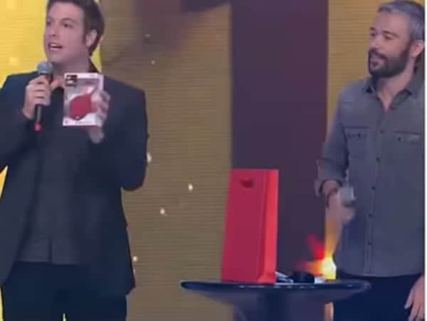 Fábio Porchat e a sua caixinha de som (Foto: Reprodução) Fábio Porchat e a sua caixinha de som (Foto: Reprodução)