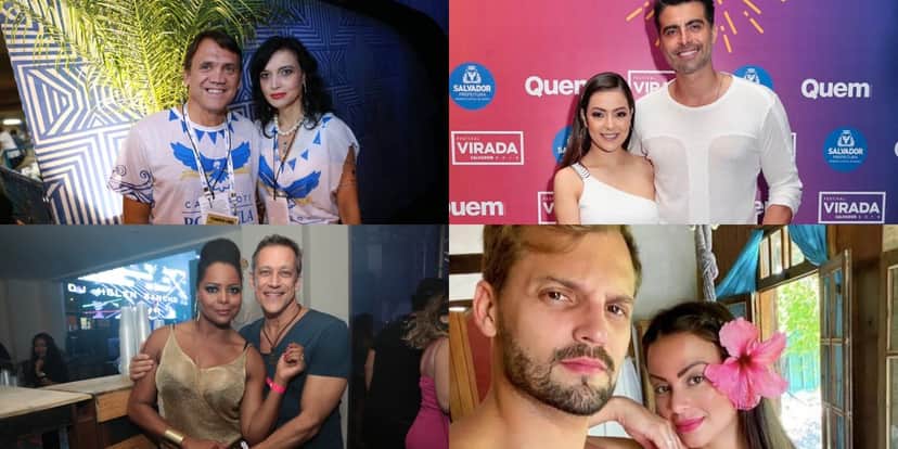Casais Power Couple Brasil (Foto: Reprodução) Casais Power Couple Brasil (Foto: Reprodução)