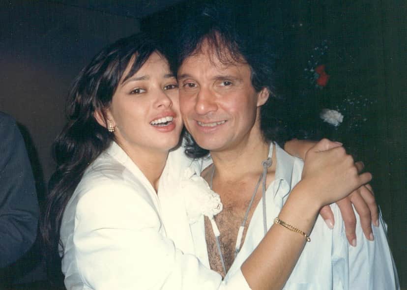 Myrian Rios e Roberto Carlos nos anos 90 (Foto: Divulgação) Myrian Rios e Roberto Carlos nos anos 90 (Foto: Divulgação)