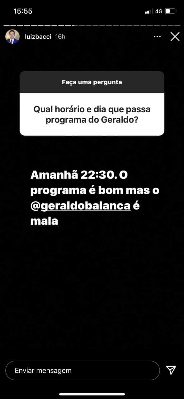 Luiz Bacci expõe vida íntima (Reprodução)