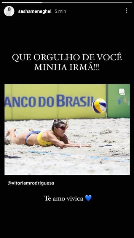 Sasha se declarando para um mulher (Foto: Reprodução) Sasha se declarando para um mulher (Foto: Reprodução)
