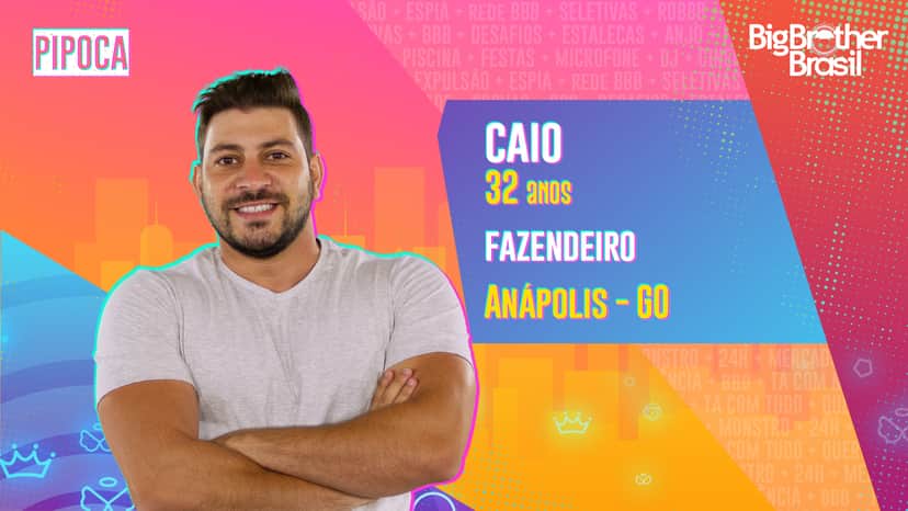 Caio é mais um confirmado da Pipoca (Foto: Divulgação/TV Globo) Caio é mais um confirmado da Pipoca (Foto: Divulgação/TV Globo)