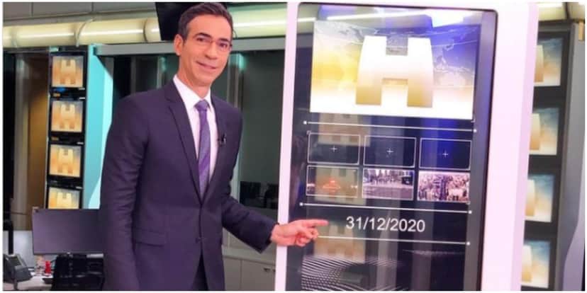 César Tralli expõe o que fez após o fim do Jornal Hoje nas telas da Globo (Foto: Reprodução) César Tralli expõe o que fez após o fim do Jornal Hoje nas telas da Globo (Foto: Reprodução)