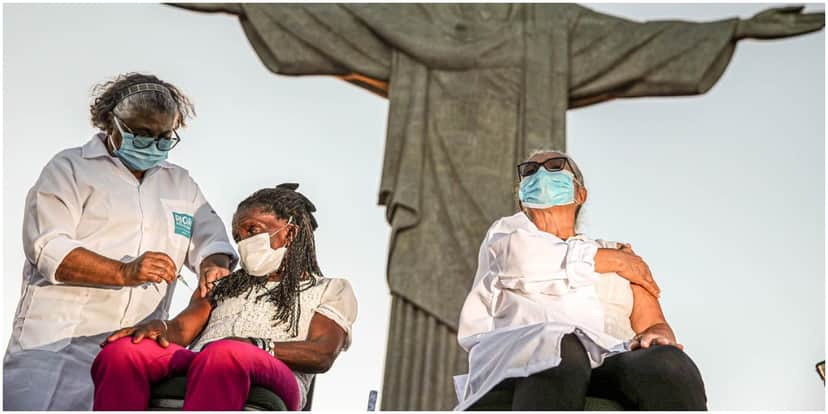 Fantástico mostra início da vacinação no Rio de Janeiro - Foto: Reprodução Fantástico mostra início da vacinação no Rio de Janeiro - Foto: Reprodução