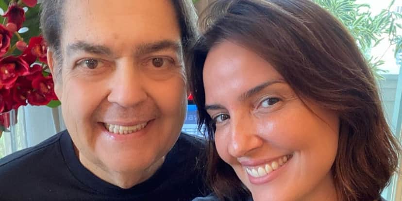 Faustão e Luciana Cardoso em primeiro clique de 2021 (Foto: Reprodução/Instagram) Faustão e Luciana Cardoso em primeiro clique de 2021 (Foto: Reprodução/Instagram)
