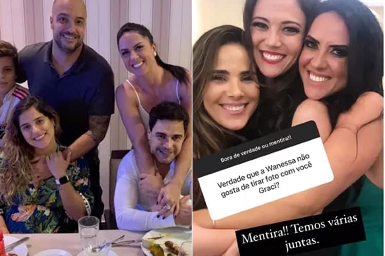 Graciele Lacerda falou sobre a relação com Wanessa e Camilla, filhas de Zezé Graciele Lacerda falou sobre a relação com Wanessa e Camilla, filhas de Zezé