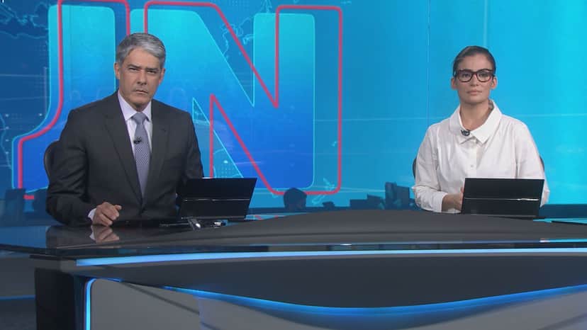 Jornal Nacional com Renata Vasconcellos e William Bonner (Foto: Divulgação) Jornal Nacional com Renata Vasconcellos e William Bonner (Foto: Divulgação)
