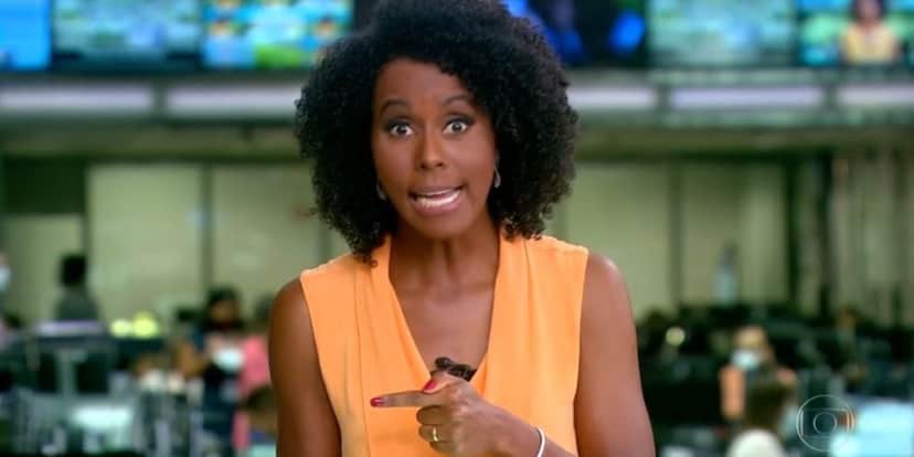 Maju arrebentou com a audiência do "Jornal Hoje" (Foto: Reprodução/TV Globo) Maju arrebentou com a audiência do "Jornal Hoje" (Foto: Reprodução/TV Globo)