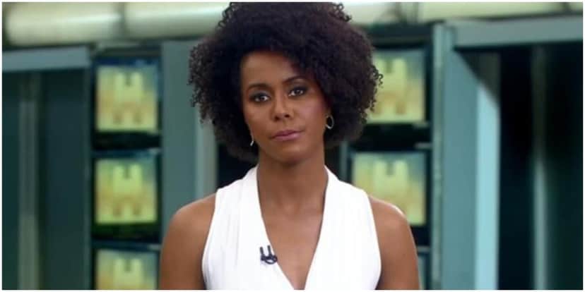 Maju Coutinho no comando do Jornal Hoje - Foto: Reprodução Maju Coutinho no comando do Jornal Hoje - Foto: Reprodução
