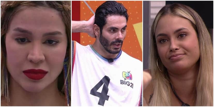 Enquete: Rodolffo, Sarah e Kerline estão no paredão do BBB21 - Foto: Montagem Enquete: Rodolffo, Sarah e Kerline estão no paredão do BBB21 - Foto: Montagem