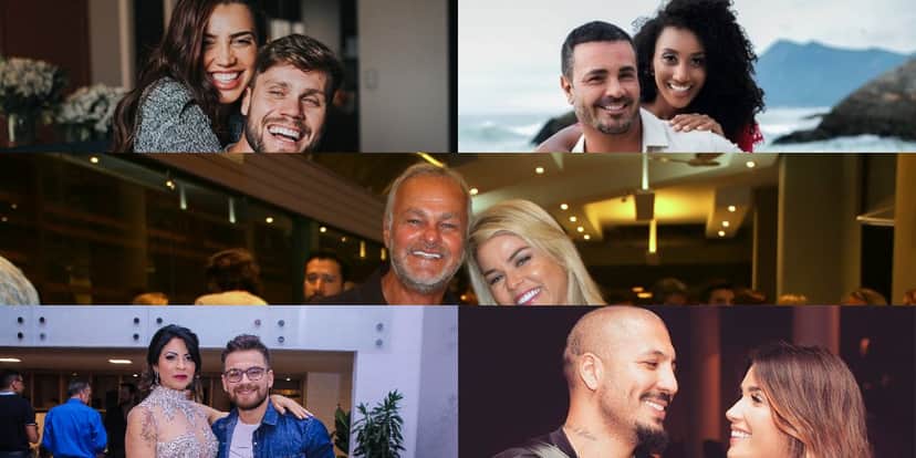 Casais Power Couple Brasil (Foto: Reprodução) Casais Power Couple Brasil (Foto: Reprodução)