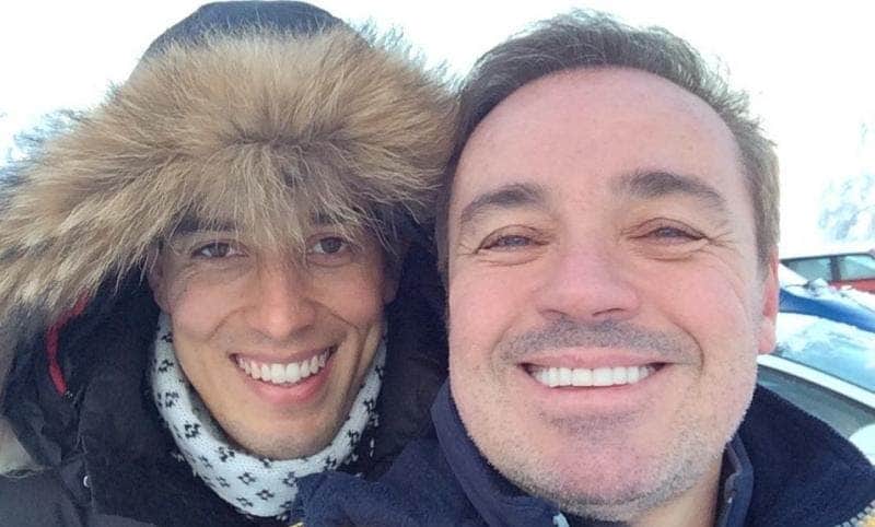 Thiago Salvático e Gugu Thiago Salvático e Gugu