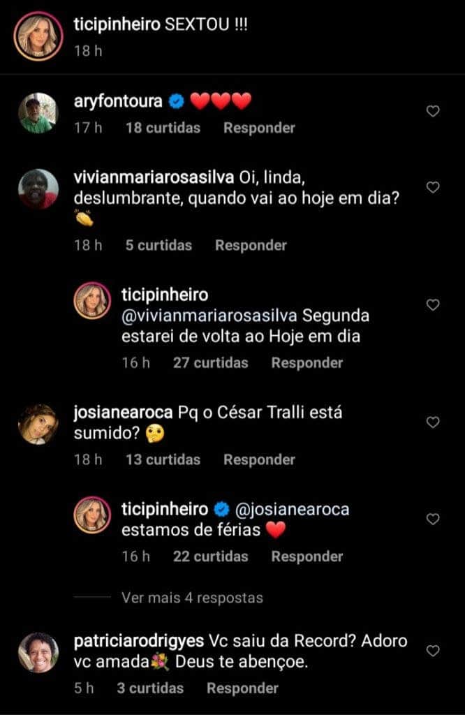 Ticiane Pinheiro falou de seu sumiço das telinhas e expôs o marido, César Tralli Ticiane Pinheiro falou de seu sumiço das telinhas e expôs o marido, César Tralli