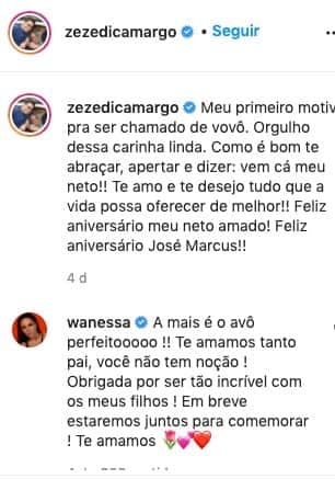 Resposta de Wanessa Camargo (Foto: Reprodução) Resposta de Wanessa Camargo (Foto: Reprodução)