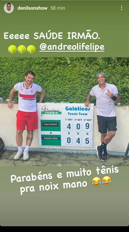 Denilson e Felipe Andreoli Denilson e Felipe Andreoli