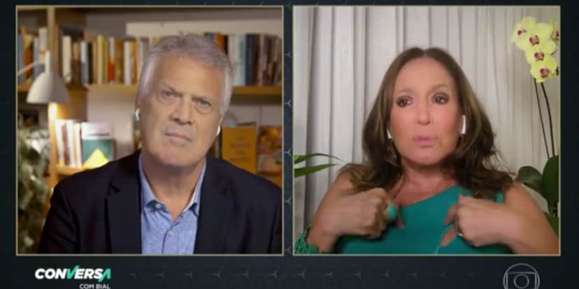 Susana Vieira durante participação no Conversa com Bial (Foto: Reprodução / Globo) Susana Vieira durante participação no Conversa com Bial (Foto: Reprodução / Globo)