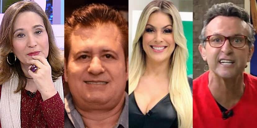 Sônia Abrão, Marrone, Renata Fan e Neto são destaques nas notícias (Foto: Reprodução) Sônia Abrão, Marrone, Renata Fan e Neto são destaques nas notícias (Foto: Reprodução)