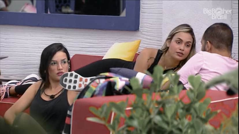 Juliette fica irritada com Gil no BBB21 (Foto: Reprodução) Juliette fica irritada com Gil no BBB21 (Foto: Reprodução)
