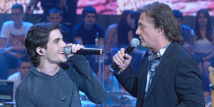 Fábio Jr. e Fiuk Fábio Jr. e Fiuk