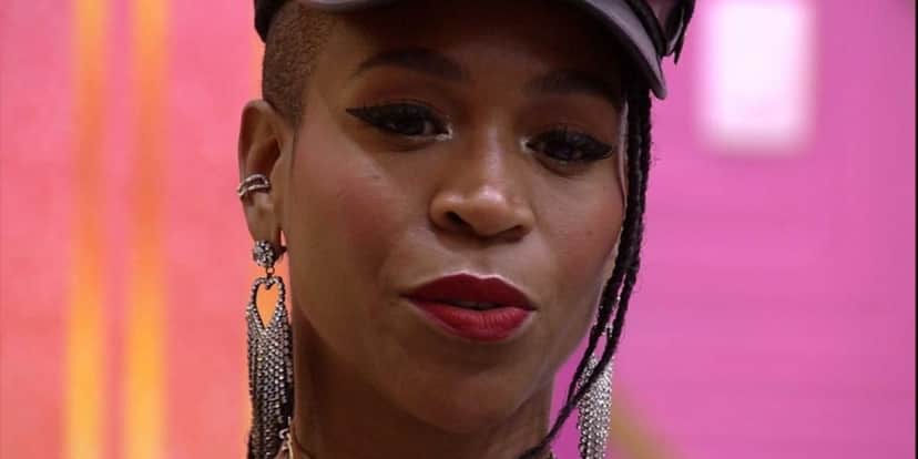 Karol Conká desistiu de querer sair do BBB21 (Foto: Reprodução) Karol Conká desistiu de querer sair do BBB21 (Foto: Reprodução)