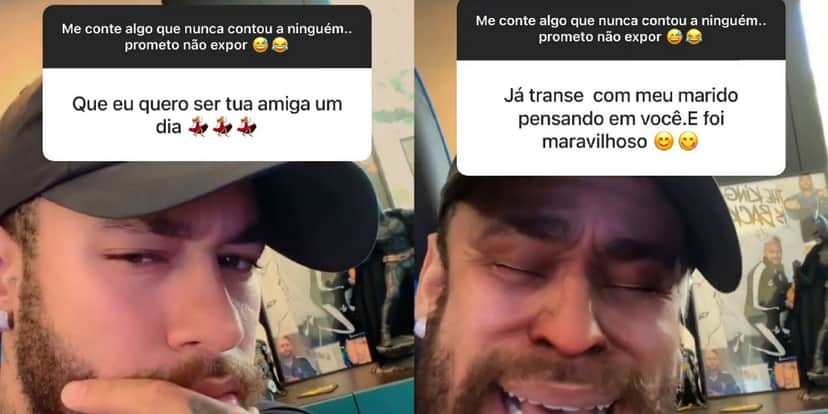 Neymar recebe confissões nas redes sociais e se diverte - Foto: Reprodução/Instagram Neymar recebe confissões nas redes sociais e se diverte - Foto: Reprodução/Instagram