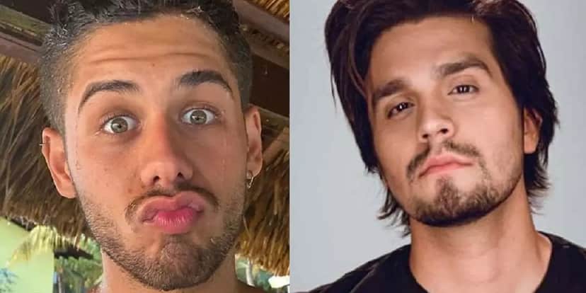 Zé Felipe detonou Luan Santana em brincadeira (Foto: Reprodução) Zé Felipe detonou Luan Santana em brincadeira (Foto: Reprodução)
