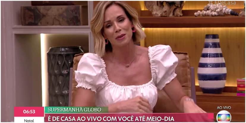 Ana Furtado comentou no É De Casa que já sonhou que estava no BBB e ficou desesperada (Foto: Reprodução) Ana Furtado comentou no É De Casa que já sonhou que estava no BBB e ficou desesperada (Foto: Reprodução)