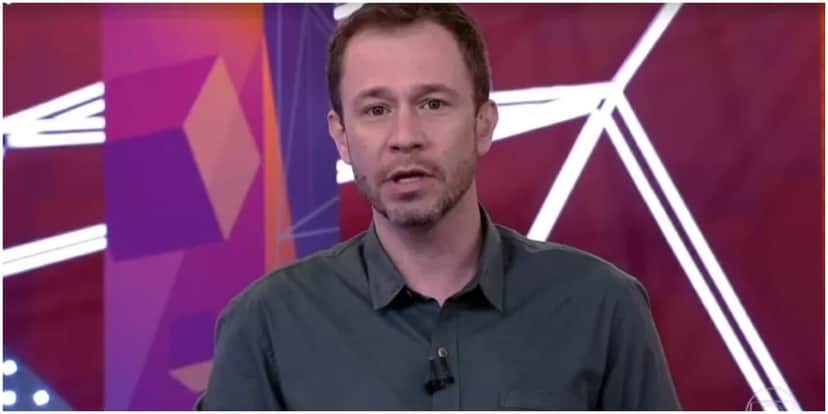 Tiago Leifert no BBB21 (Foto: Reprodução) Tiago Leifert no BBB21 (Foto: Reprodução)