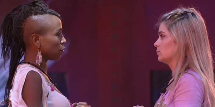 Karol Conká briga feio com Viih Tube no BBB21 (Foto: Reprodução) Karol Conká briga feio com Viih Tube no BBB21 (Foto: Reprodução)