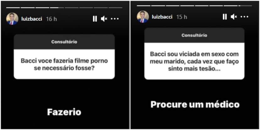 Luiz Bacci usou as redes sociais para responder as perguntas do público (Foto: Reprodução) Luiz Bacci usou as redes sociais para responder as perguntas do público (Foto: Reprodução)