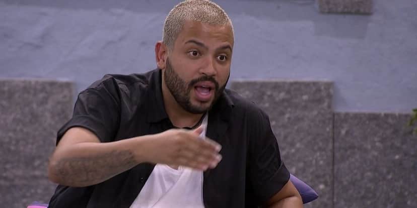 Arthur briga com brother no BBB21 (Foto: Reprodução) Arthur briga com brother no BBB21 (Foto: Reprodução)