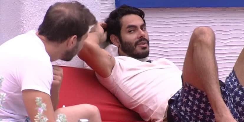 Rodolffo e Caio no BBB21 (Foto: Reprodução) Rodolffo e Caio no BBB21 (Foto: Reprodução)