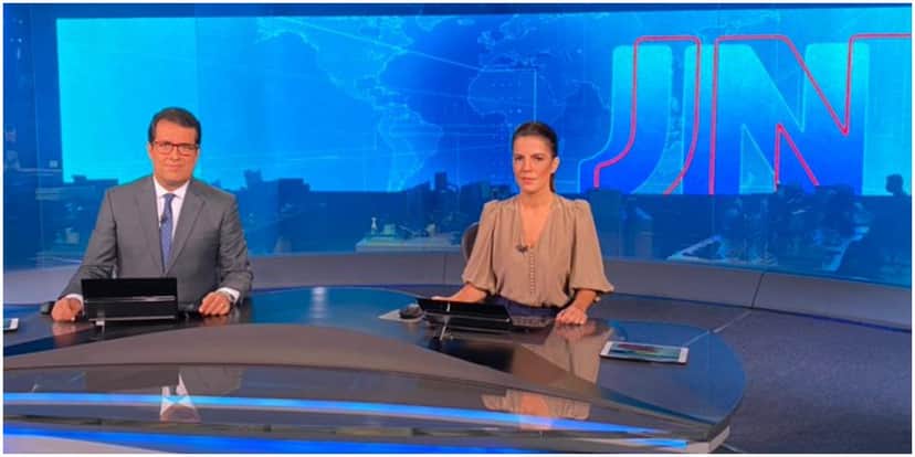 William Bonner e Renata ganharam folga do Jornal Nacional e foram substituídos (Foto: Reprodução) William Bonner e Renata ganharam folga do Jornal Nacional e foram substituídos (Foto: Reprodução)