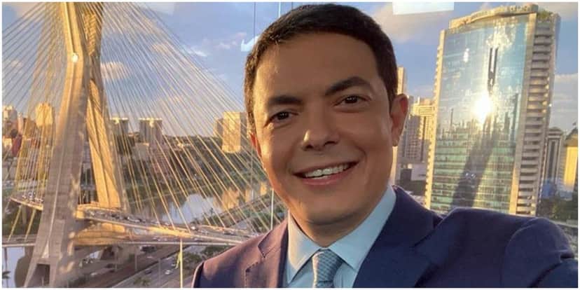 Alan Severiano ganhou destaque na Globo e agora foi promovido a vaga em telejornal (Foto: Reprodução) Alan Severiano ganhou destaque na Globo e agora foi promovido a vaga em telejornal (Foto: Reprodução)