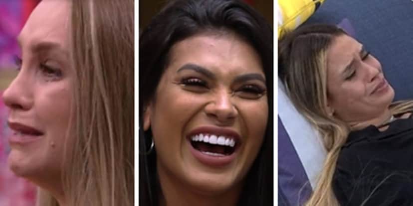 Carla Diaz, Pocah e Sarah no BBB21 (Foto: Montagem) Carla Diaz, Pocah e Sarah no BBB21 (Foto: Montagem)