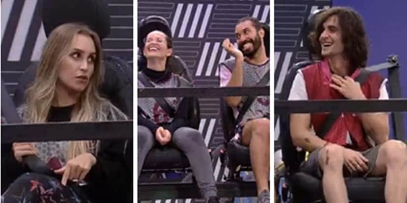 Carla Diaz, Juliette, Gilberto e Fiuk na prova do Líder no BBB21 (Imagem: Montagem/TV Foco) Carla Diaz, Juliette, Gilberto e Fiuk na prova do Líder no BBB21 (Imagem: Montagem/TV Foco)