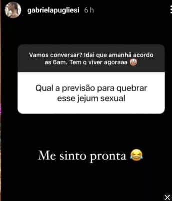 Influenciadora fala sobre vida íntima (Reprodução) Influenciadora fala sobre vida íntima (Reprodução)