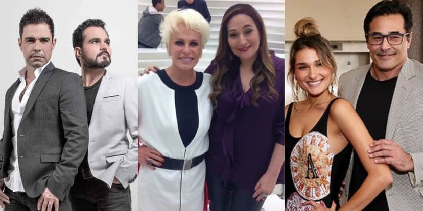 Zezé Di Camargo, Luciano Camargo, Ana Maria, Sonia Abrão, Sasha, Luciano Szafir Zezé Di Camargo, Luciano Camargo, Ana Maria, Sonia Abrão, Sasha, Luciano Szafir