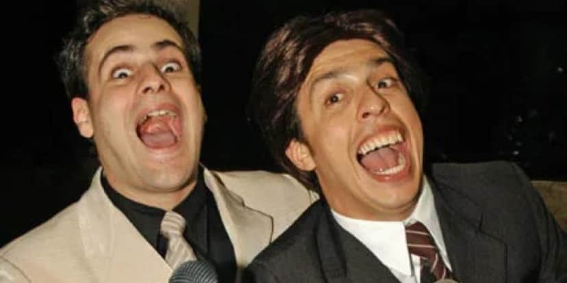 Vesgo e Silvio, dupla do Pânico na TV! (Foto: Reprodução) Vesgo e Silvio, dupla do Pânico na TV! (Foto: Reprodução)